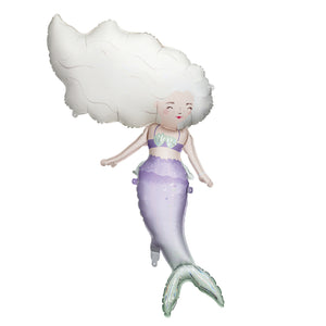 Mermaid Foil Balloon 28.3in | Vtaux