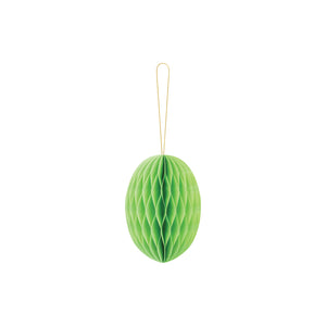 Green Egg Honeycomb Decoration 4.75in | Vtaux