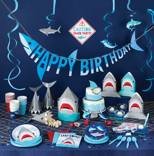 Shark Party Photo Booth Props 10ct | Vtaux