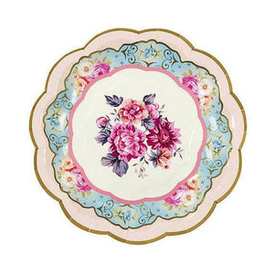 Vintage Tea Party Dessert Plates 12ct | Vtaux